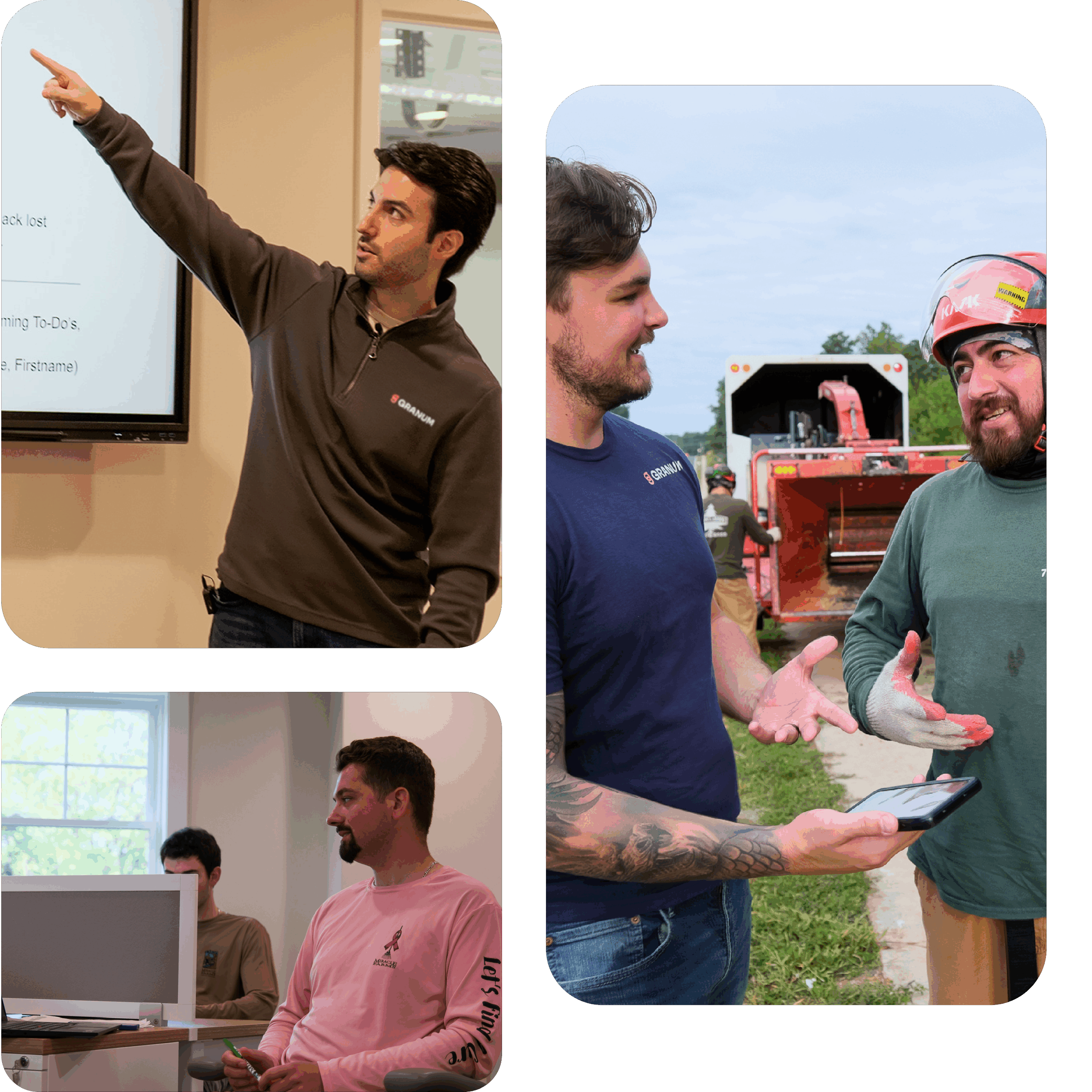 Granum Team and Customers