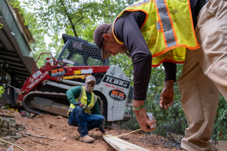 Landscaper & arborist techniques