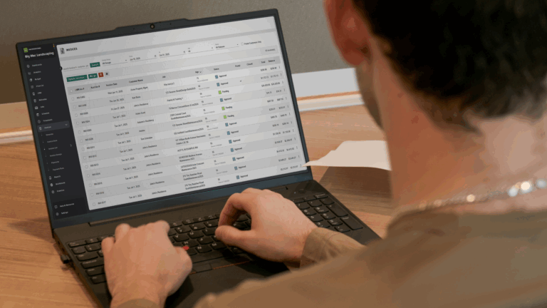 Invoicing software for Landscape Design & Build