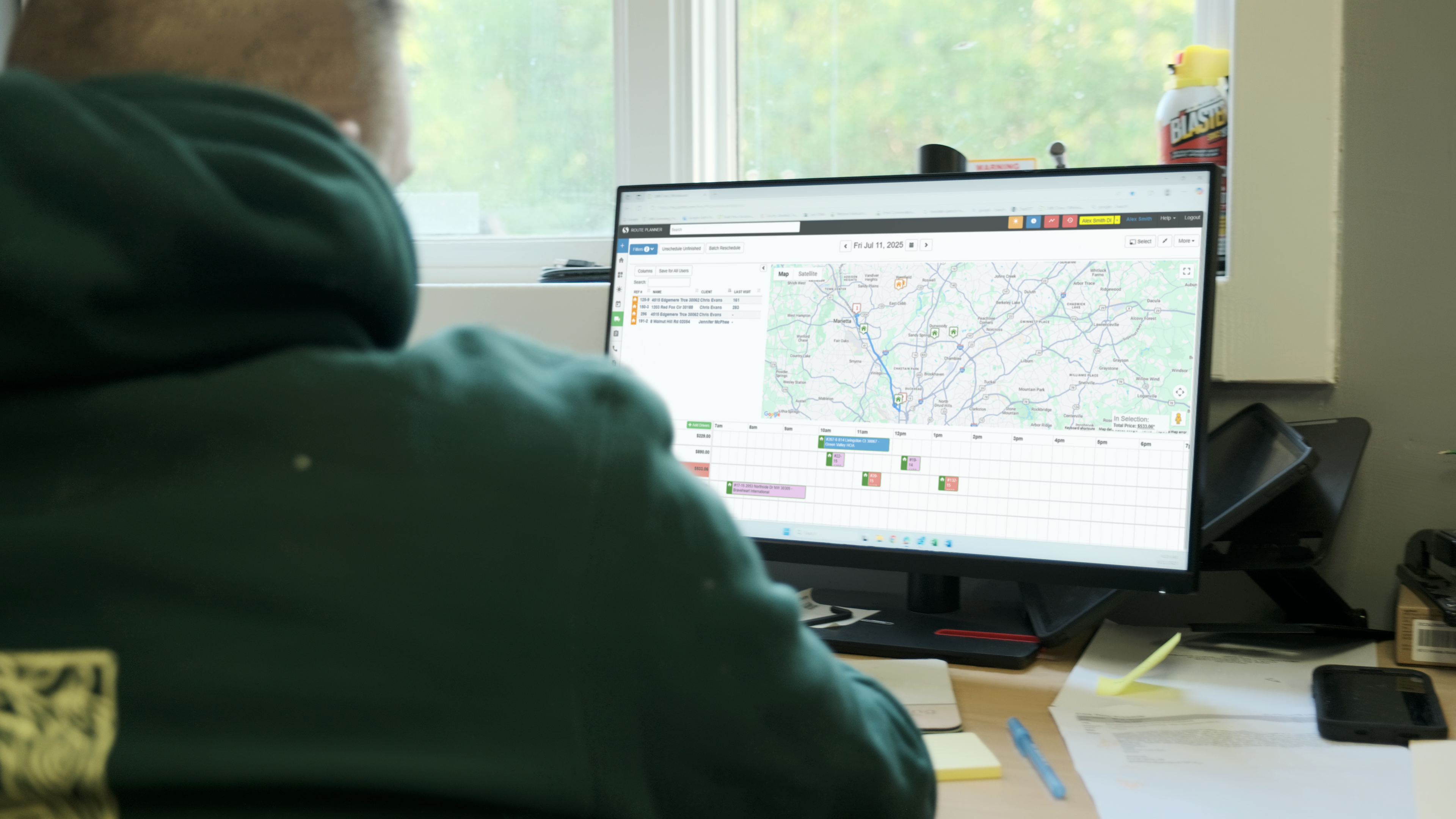 Crew management and routing software