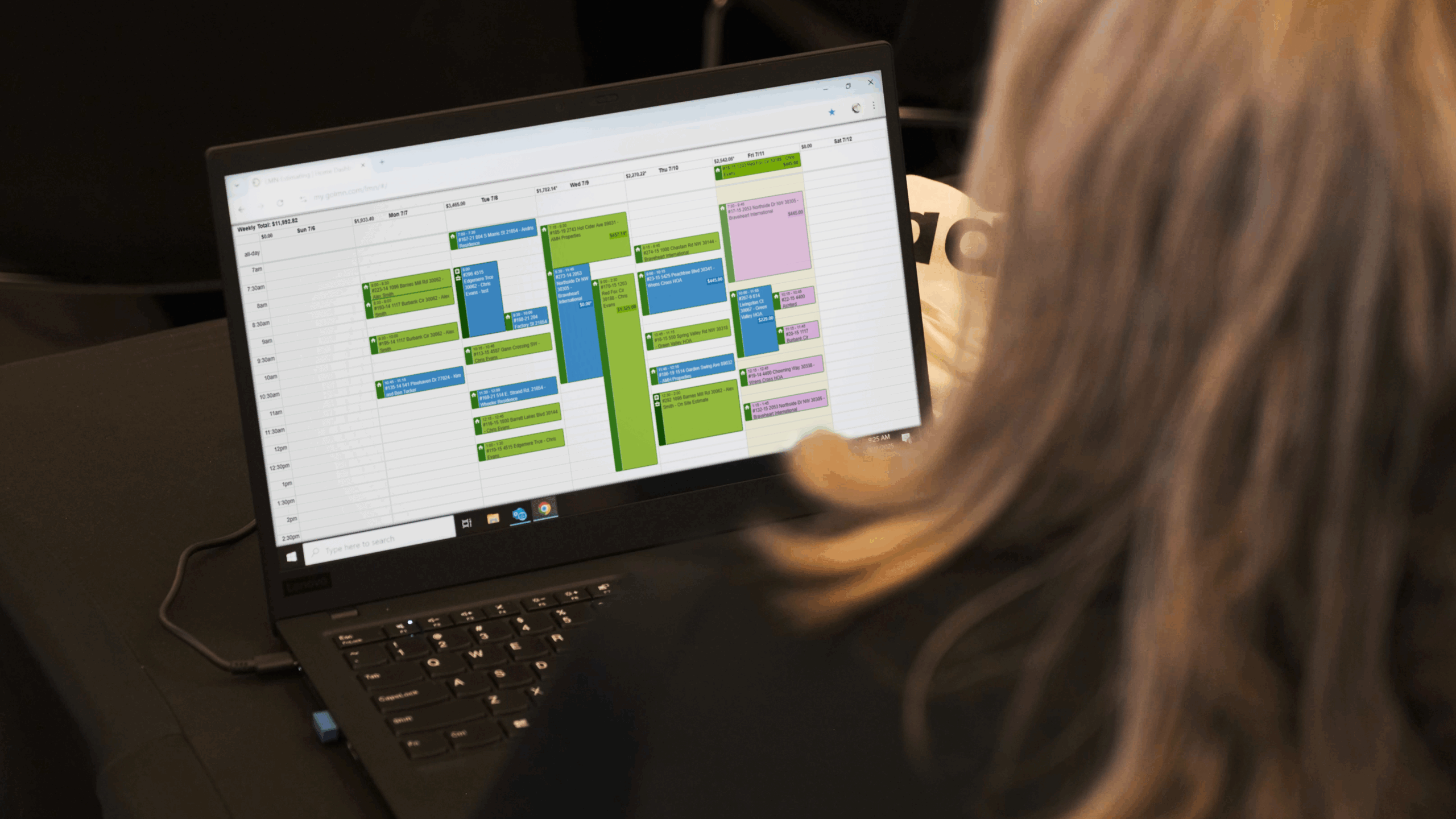 SingleOps scheduling and routing