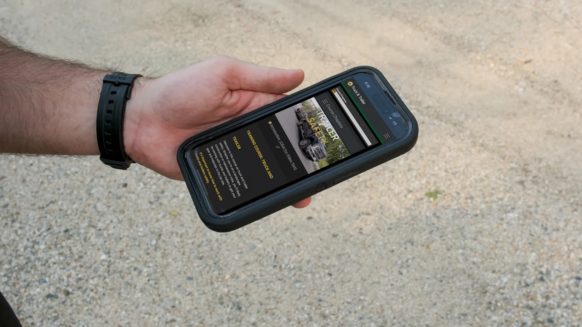 Landscape maintenance training course