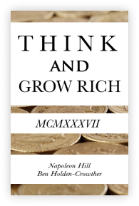 Think and grow rich book cover