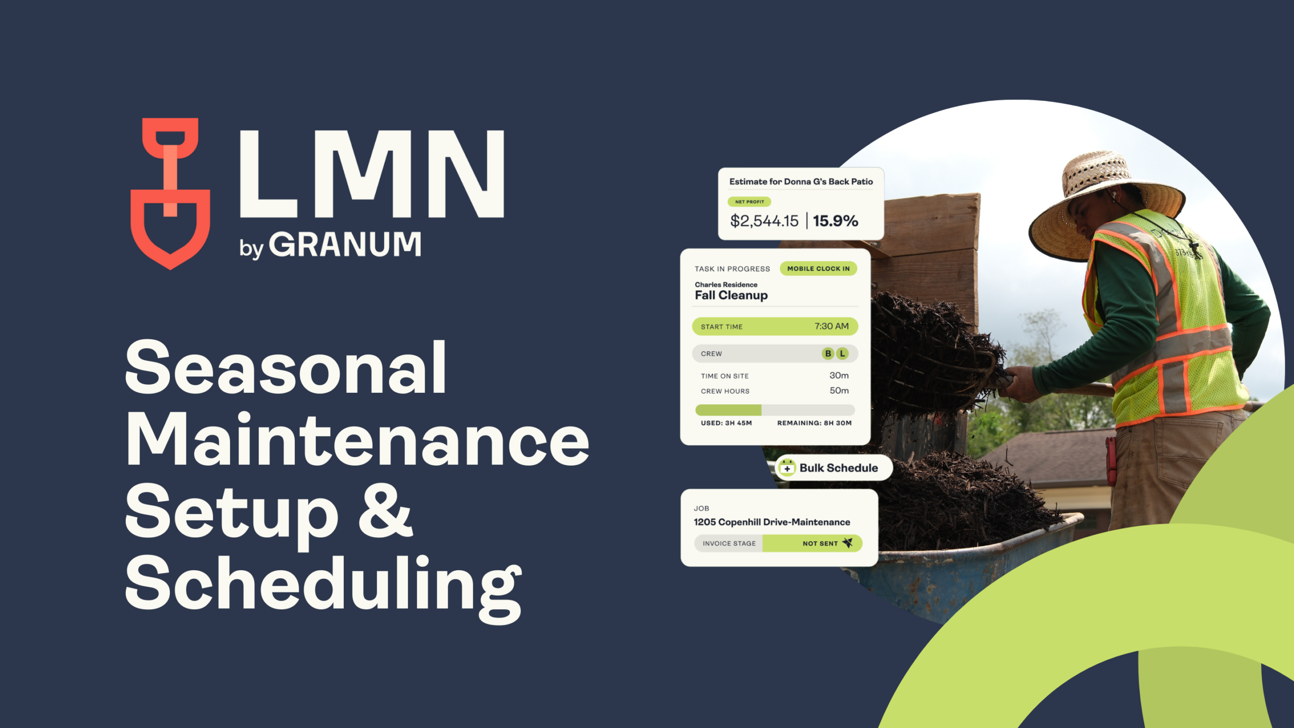 Seasonal Maintenance Setup & Scheduling in LMN