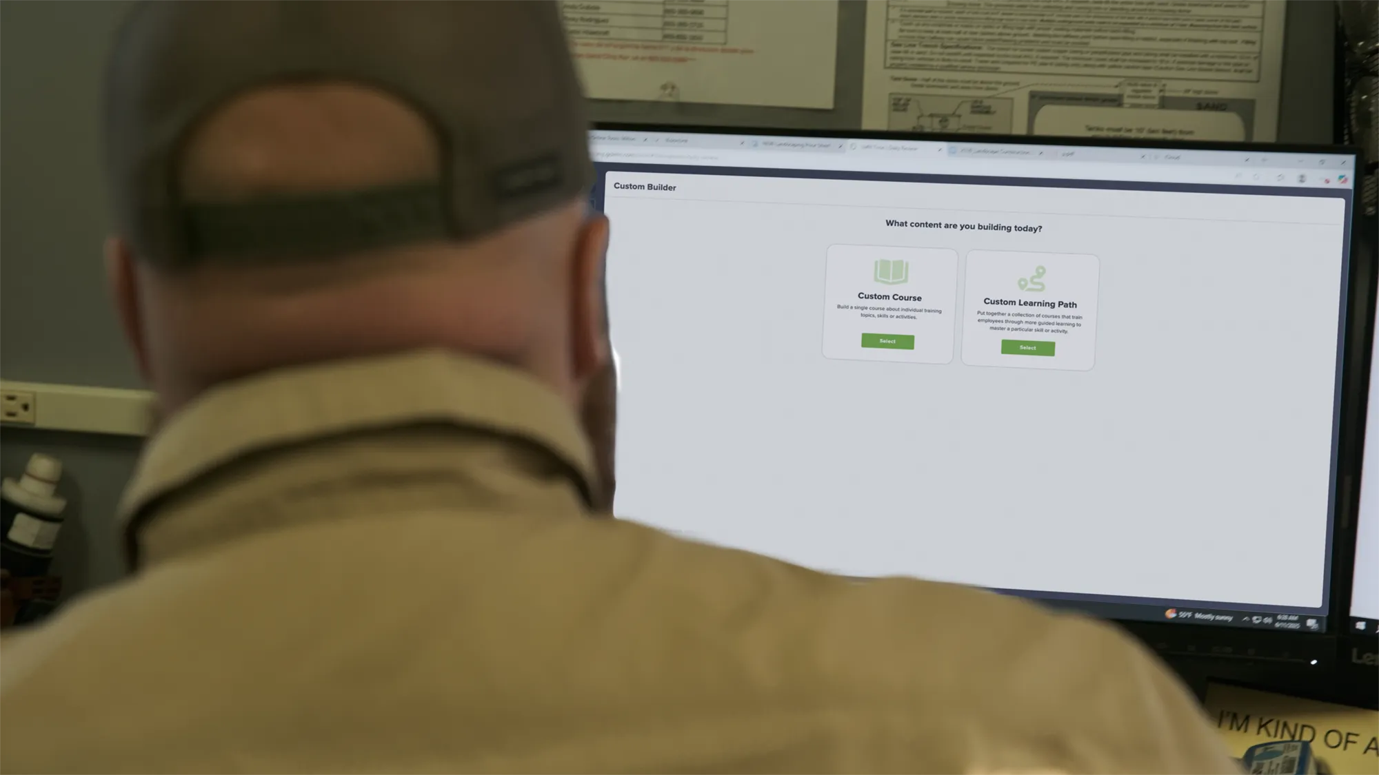 Training System For Snow Crews