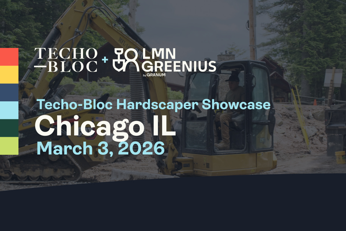 Techo-Bloc Hardscaper Showcase in Chicago, IL