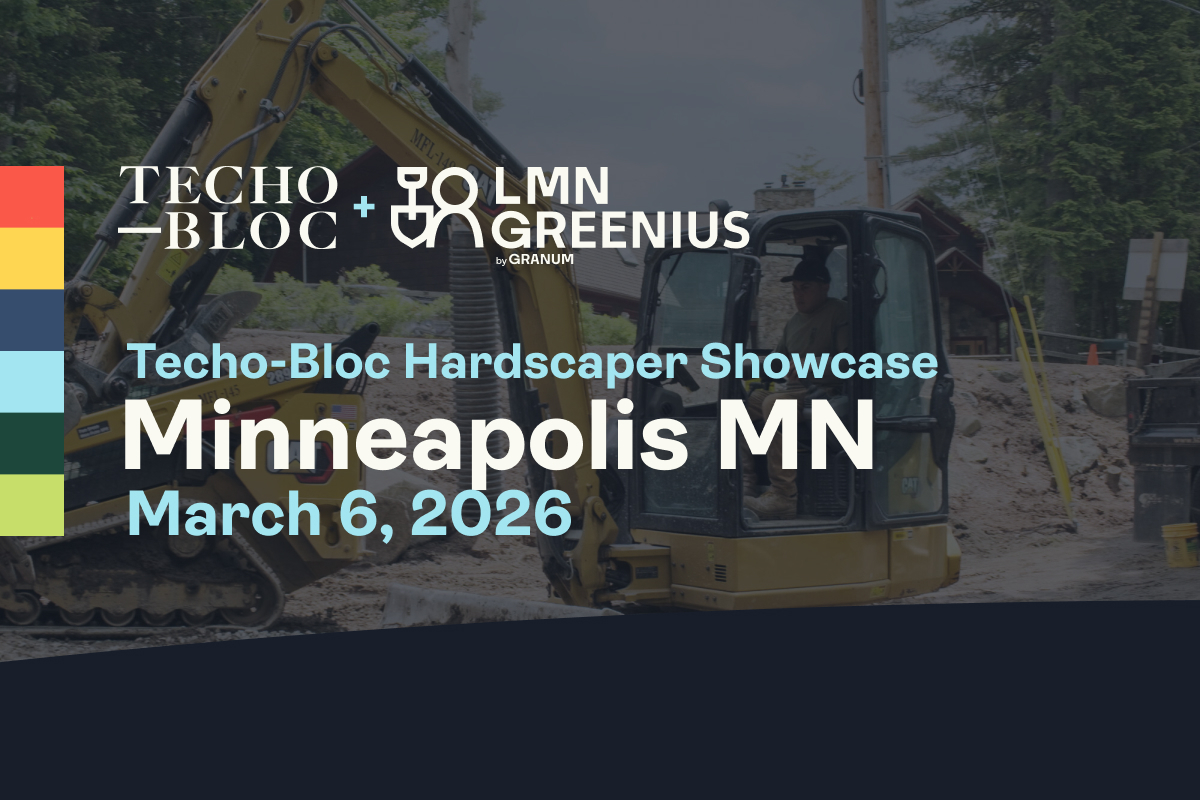Techo-Bloc Hardscaper Showcase in Minneapolis, MN