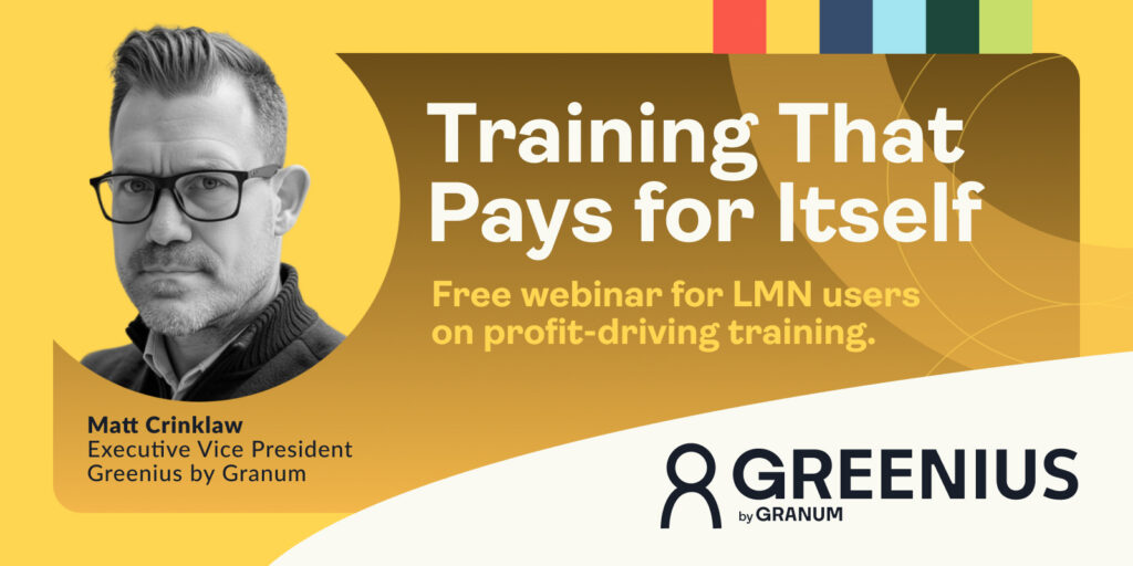 Event image that reads "Training That Pays for Itself"