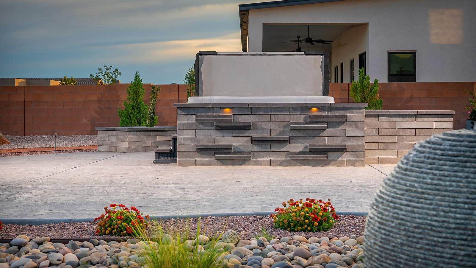 Urban Earth Landscaping finished design/build project